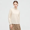 Extra Fine Merino Turtleneck Long-Sleeve Sweater