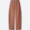 WOMEN U COTTON DOUBLE FACE PANTS