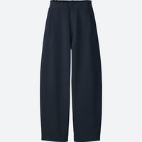 WOMEN U COTTON DOUBLE FACE PANTS
