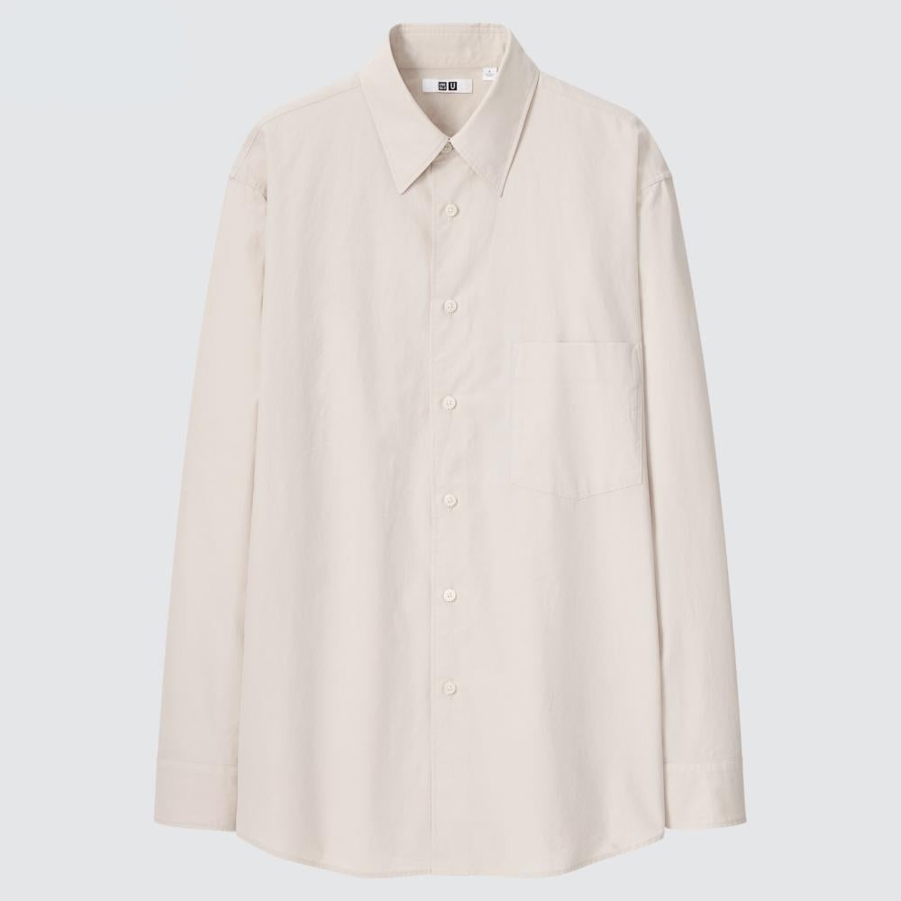 Broadcloth Regular Collar Long-Sleeve Shirt