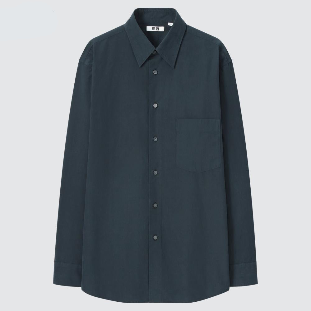 Broadcloth Regular Collar Long-Sleeve Shirt